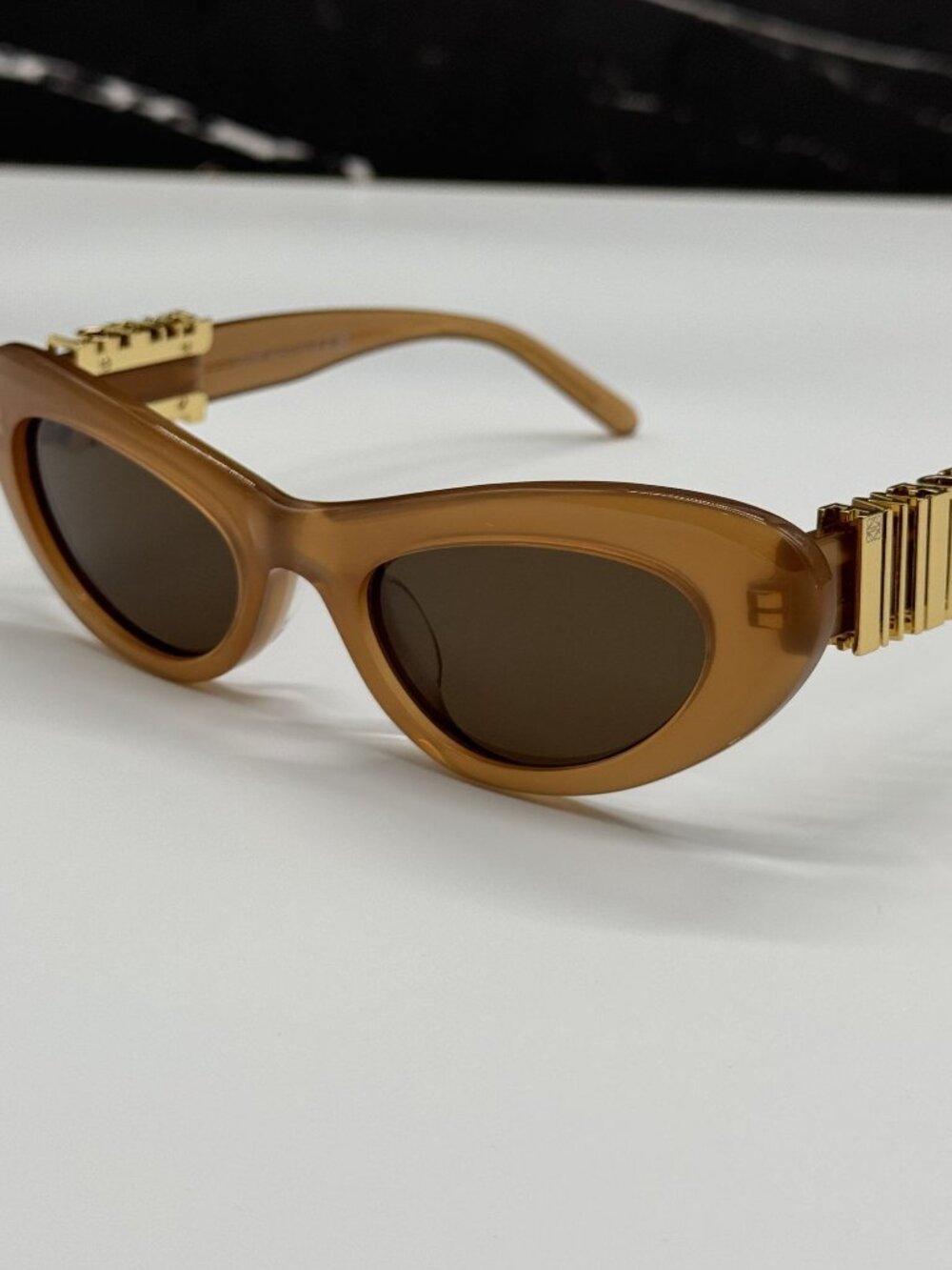 NEW LOEWE LW40156U 50E SUNGLASSES ORANGE WOMEN EYEWEAR LOEWE - Picture 4 of 12